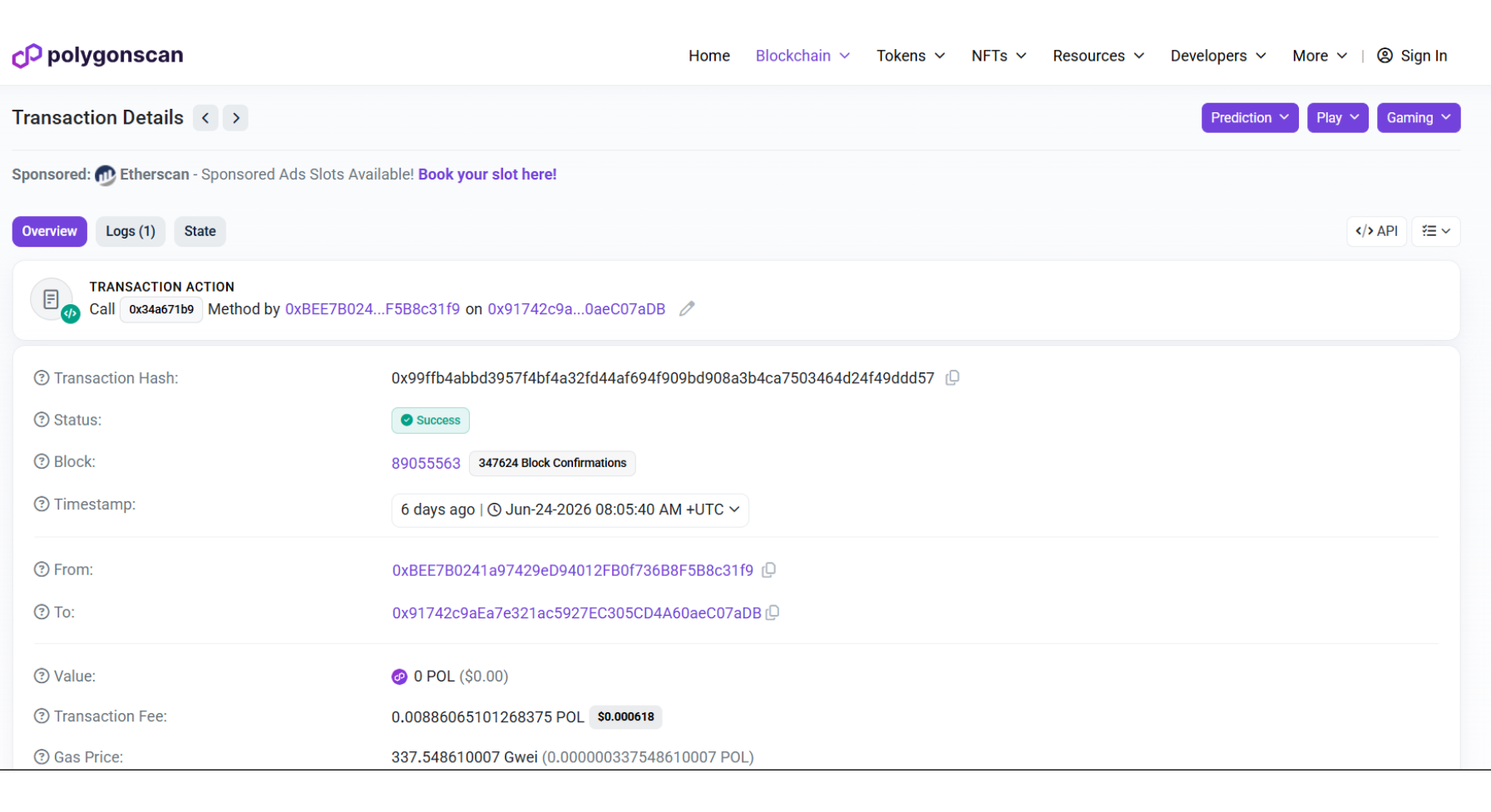 Compliance RFI polygon screenshot